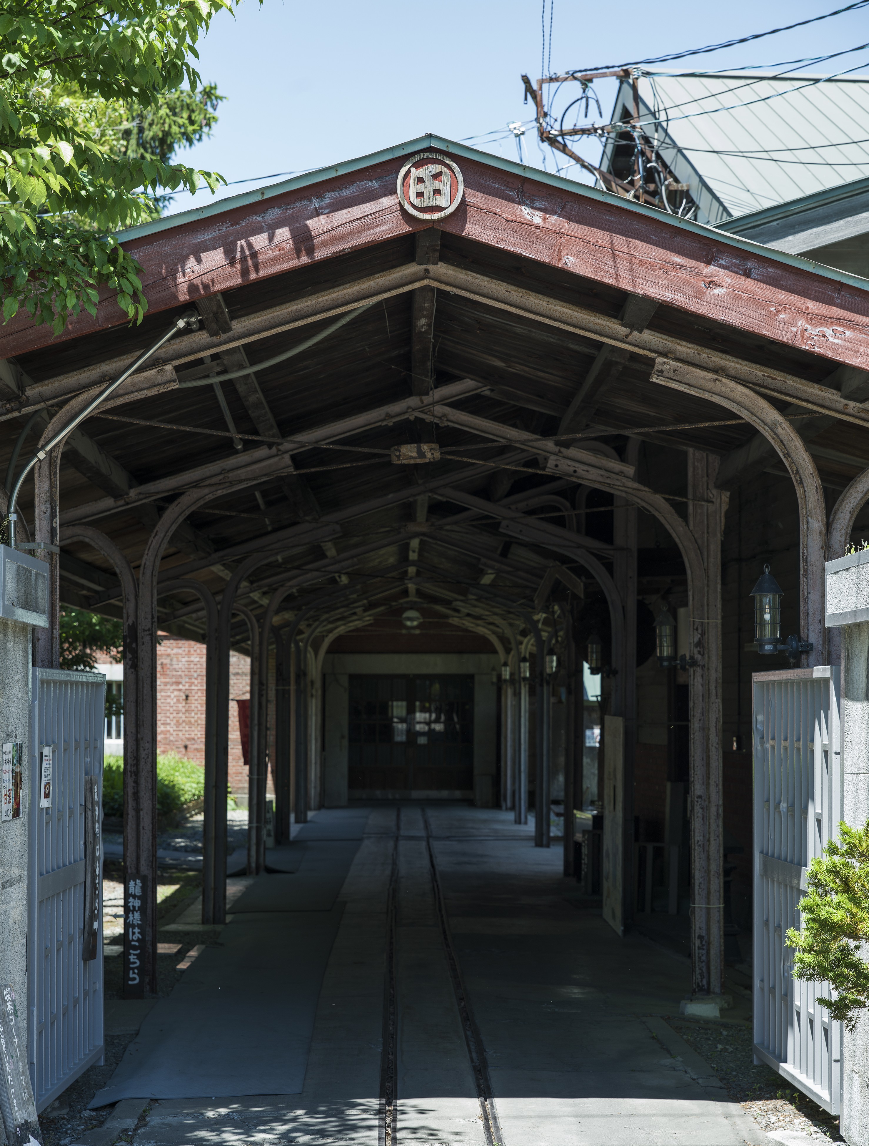 Historic brewery entrance